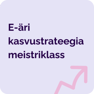 e-äri kasvustrateegia meistriklass, edukas e-äri, strateegia loomine