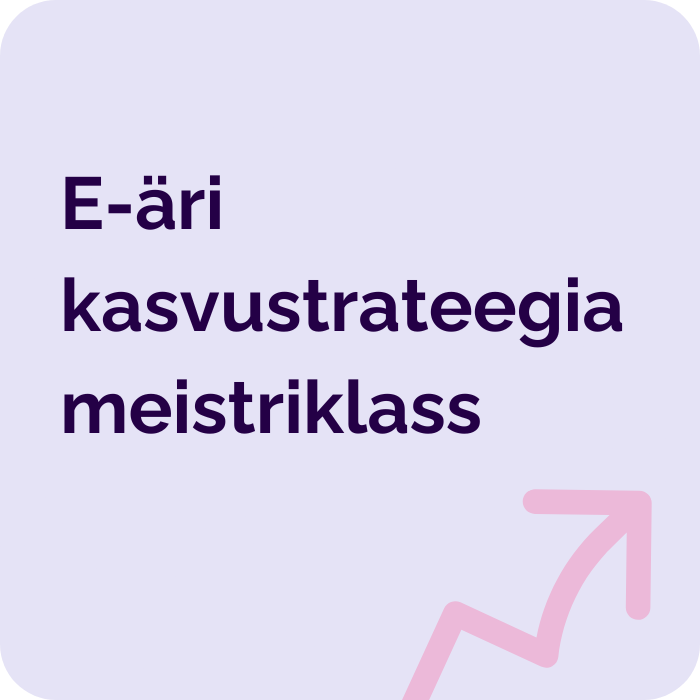 e-äri kasvustrateegia meistriklass, edukas e-äri, strateegia loomine