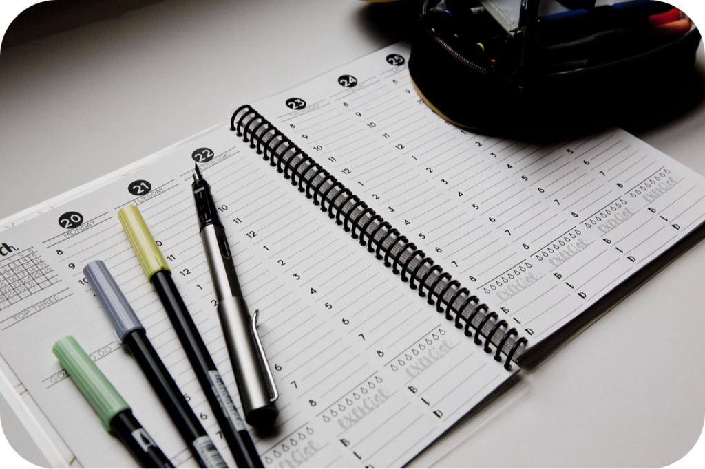 pens and notebook group mentorship