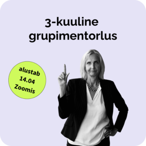 woman standing, 3 month mentorship with Margit Eerma