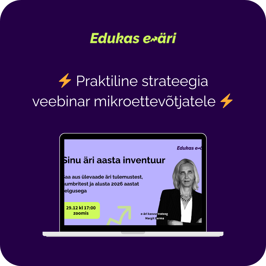 infographic, text, computer, praktiline strateegia veebinar, edukas e-äri