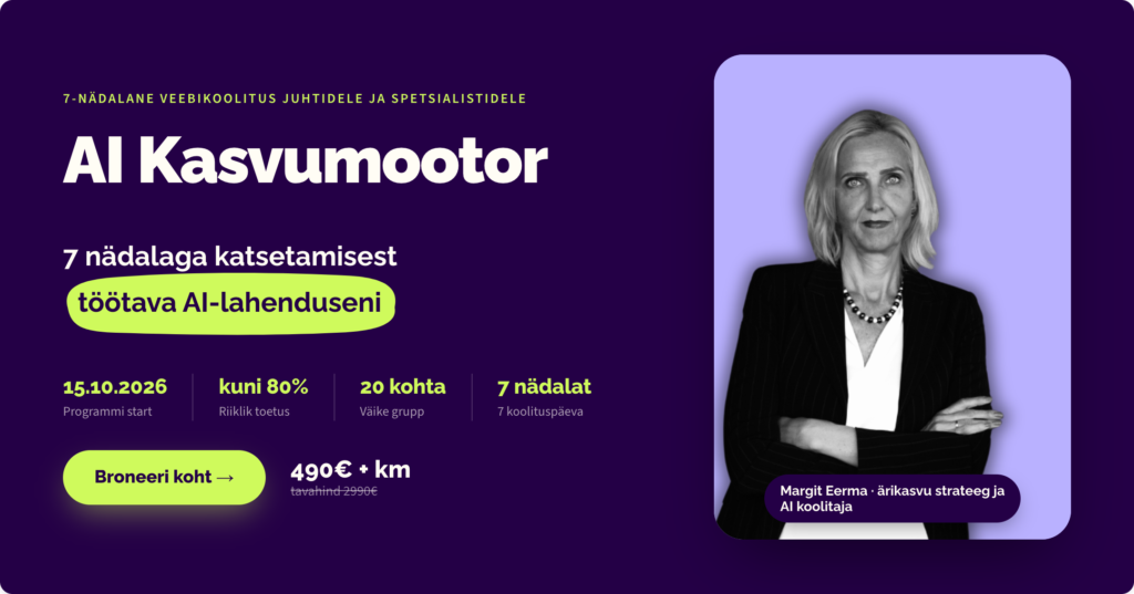 AI Kasvumootor, ai koolitus